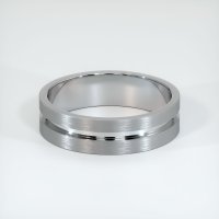 Image of 18K White Gold Plain Wedding Band - JB173W18