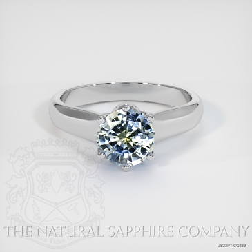 Image of Bi Color Sapphire Ring - Round 1.73 Ct. - Platinum 950 - #JS23PT,CG839