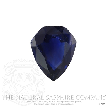 Details about / Natural Sapphire Loose Gemstone 10 Ct Certified Pear Shape Blue Ceylon Pair