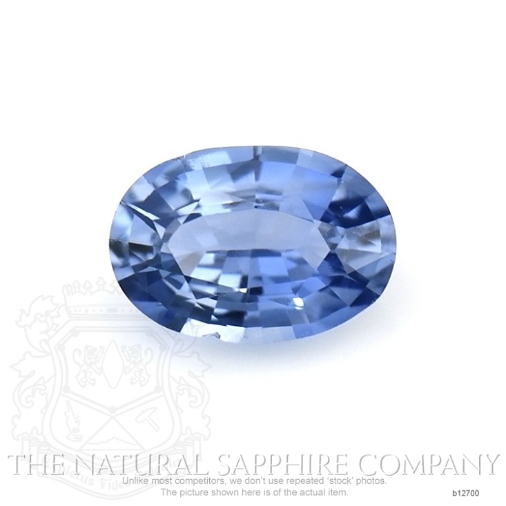 0.66 Cts Natural Blue Sapphire Loose Gemstone Oval Cut