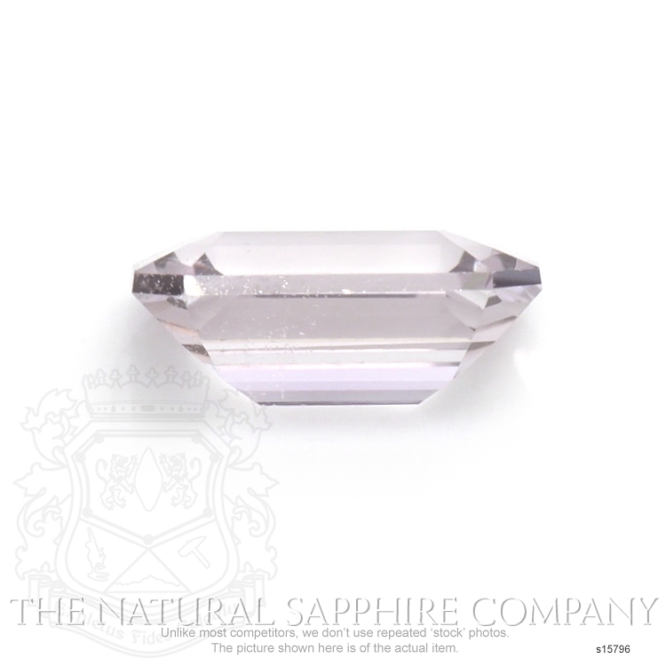 Pink Sapphire - Emerald Cut 0.44 Ct. #S15796