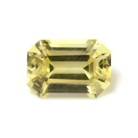 Image of Yellow Sapphire - Emerald Cut 0.73 Ct. #S3222