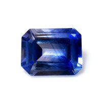 Image of Bi Color Sapphire - Emerald Cut 0.64 Ct. #S3828
