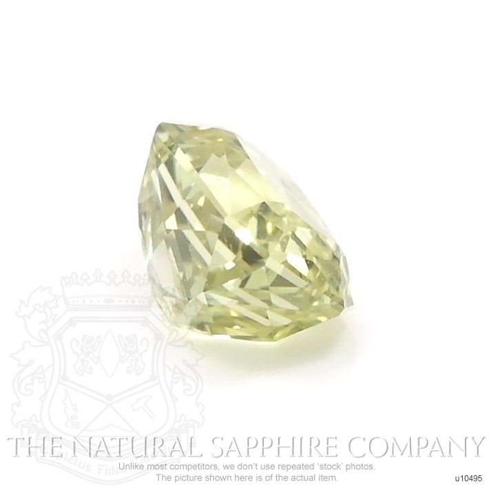 0.674 Carat Yellow Green Sapphire Excellent Cut Round 5 mm Calibrated Heated Loose Stone