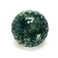 Image of Bluish Green Sapphire - Round 1.01 Ct. #U13167