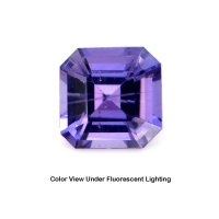 Image of Color Change Sapphire - Asscher 0.14 Ct. #U15778