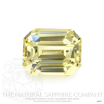 1.57 Cts Natural Yellow Sapphire Loose Gemstone Oval Cut